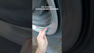 Diy polishing wheel lip automobile tuning stance drift polishing wheelpolish wheels [upl. by Merci110]