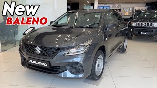 BALENO Sigma Base Model 2024 Grey Colour ₹67 Lakh  Maruti Suzuki Baleno 2024 Base Model Review [upl. by Aikahs]