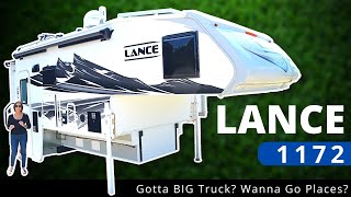 Lance 1172 Truck Camper for Dually trucks like F350 F450 F550 and GM 3500 4500 or 5500 [upl. by Aninnaig]