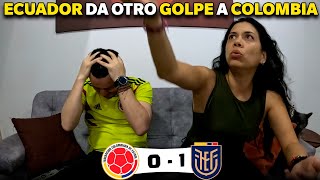 ¡TOQUE DE HUMILDAD Reacciones Colombia 0 vs Ecuador 1  Eliminatorias Mundial 2026 [upl. by Filippo]