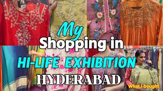 SHOPPING In HiLife Exhibition  Novotel Hyderabad shopping hilife exhibition sarees jewellery [upl. by Erle]