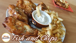 Fish and Chips Maison  Recette Facile et Rapide [upl. by Refynnej190]