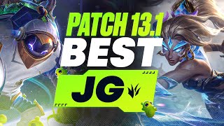 The BEST Junglers For All Ranks On Patch 131  Season 13 Tier List League of Legends [upl. by Eramat]