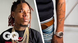 Fetty Wap Breaks Down His Tattoos  Tattoo Tour  GQ [upl. by Getraer]