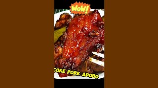 Cook Pork Ribs With A Twist Yummy Pork Adobo with Coca Cola porkadobo [upl. by Mortimer695]