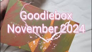 Goodiebox November 2024 [upl. by Attennod]