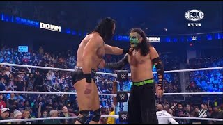 Drew McIntyre amp Jeff Hardy vs Happy Corbin amp Madcap Moss  WWE SmackDown 112621 [upl. by Duax]