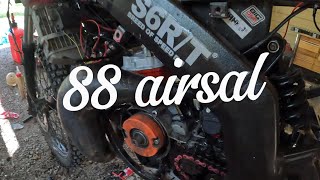 88 AIRSAL assembly and first start [upl. by Yrruc]