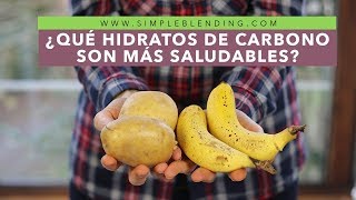 ¿QUÉ HIDRATOS DE CARBONO SON MÁS SALUDABLES  Diferentes tipos de hidratos  Hidratos saludables [upl. by Ner]