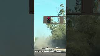 Instant Karma HitandRun Car Flips After Running Red Light  learn how to drive [upl. by Siravrat]