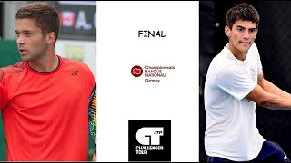 Alexis Galarneau vs Philip Sekulic  Challenger Granby FINAL [upl. by Burford]