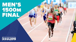 Mens 1500m Final  World Athletics Championships Doha 2019 [upl. by Thunell]