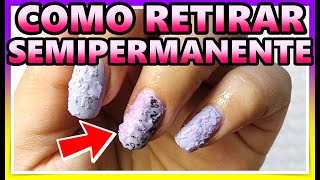 ✨REMOVEDOR MAGICO para RETIRAR SEMIPERMANENTE✨ MAGIC REMOVER [upl. by Haig592]