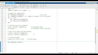 Unscented Kalman Filter Design  Les 3  UKF Implementation in Matlab  Van de Pol System [upl. by Hugh14]