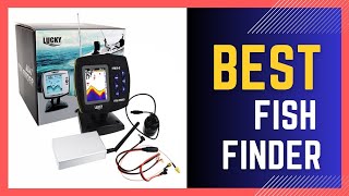 Best Wireless Fish Finder  LUCKY FF918CWLS Color Display Boat Fish Finder on Aliexpress [upl. by Ardekahs]