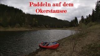 Unterwegs mit Bene Im Gumotex Framura auf dem Okerstausee [upl. by Saltzman]