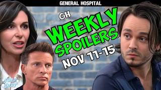 General Hospital Weekly Spoilers Nov 1115 Anna Accuses Jason – Lucky’s Shocking News gh [upl. by Ertnod258]