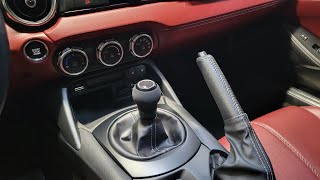 Mazda MX5 Miata 2016 How to Install Raceseng Stratose Weighted Shift Knob  ND ND1 ND2 ND3 RF [upl. by Benedikta810]