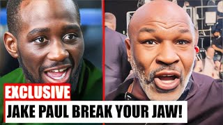 JUST NOW Terrence Crawford Warns Mike Tyson About Jake Pauls Deadly Right Hand [upl. by Cornel134]