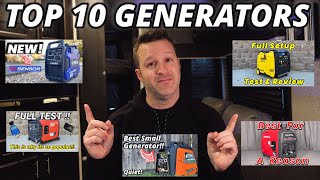 TOP 10 GENERATORS IN 10 MIN Reviewed amp Tested [upl. by Winne]