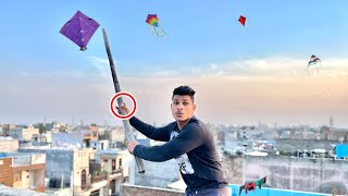 😱Caught Kite On Roof  Kite Catching  Kite Vlog [upl. by Tartan]