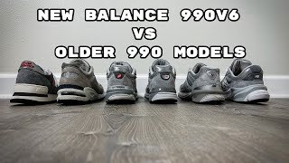 New Balance 990v6 vs Older 990 Models [upl. by Ahsenod]