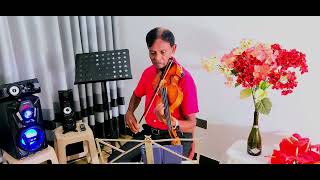 Parawunu Mal Wala Suwada Athithaya  violin cover by Lal perera [upl. by Anaitsirc]