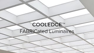 Cooledge Luminous Ceilings  FABRICated Luminaires  Revolutionary and simple [upl. by Latham]