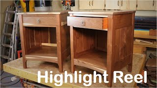 Bedside Table Project Highlights [upl. by Small39]