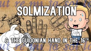 Solmization and the Guidonian hand in the 16th century [upl. by Pradeep282]