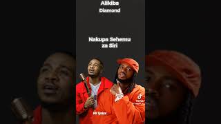 Alikiba Ft Diamond platnumz Aje Officials music video [upl. by Anglim939]