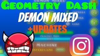 24 Geometry Dash  Demon Mixed Complete  Updates [upl. by Aelrac312]