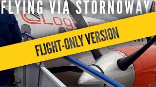 Loganair from Inverness to Glasgow with a cool connection two flights for less than price of one [upl. by Siraval178]