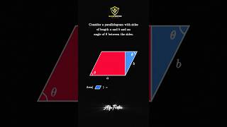 class 9th Area of parallelogram  class 10th maths maths ssc ytshorts triangle [upl. by Yrellih]