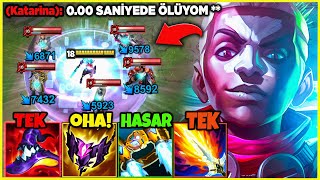 ULTİME OTURANLAR YOK OLUYOR  DEHŞET HASAR EKKO MİD VS KATARİNA [upl. by Edvard]