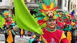 Colectivos Coreográficos en las calles de Pasto parte 2 Carnaval de Negros y Blancos 2024 mandelx [upl. by Aihseket]