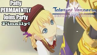 Tales of Vesperia Definitive Edition  Patty PERMANENTLY Joins Party Finally [upl. by Manlove]