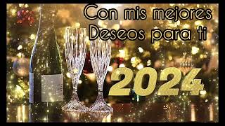 Feliz año 2024 Año Nuevo dedicatoria para año nuevo [upl. by Spense521]