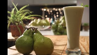 Pear lassi  Pick A Pear  Sanjeev Kapoor Khazana [upl. by Reimer]