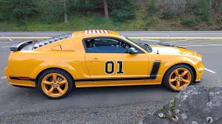 2007 mustang Saleen Parnelli Jones [upl. by Hcra]