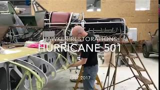 Hawker Restorations  Restoration of Hurricane 501 V7497 [upl. by Ready]