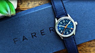 Farer Lander 4 36mm Review A Stunning Compact GMT [upl. by Angeli]