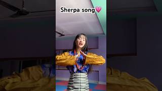 Sherpa song💗Shower some love ninjathapamagar nepaliculture [upl. by Akimrehs]