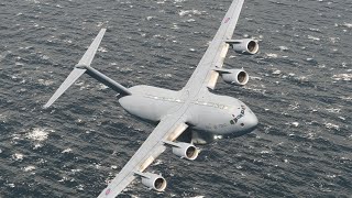 This is a C17 RAF 171 Epic Takeoff from an Aircraft Carrier [upl. by Aivuy809]