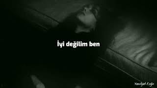 Pinhani feat Kalben  İyi Değilim Ben Sözleri [upl. by Ayek]