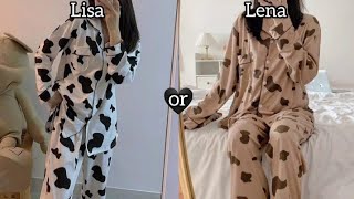 Lisa or Lena CUTE STUFF would u rather [upl. by Ykvir]