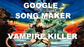 Song Maker Castlevania Vampire Killer [upl. by Atnahc]