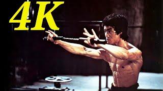 4K Enter The NunchakuBruce Lee [upl. by Yetsirhc]