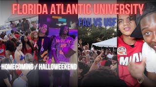 FAU vs USF GAMEDAY  Halloween Weekend [upl. by Diad]