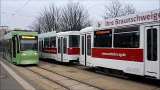 Straßenbahn Braunschweig  Impressionen November 2013 [upl. by Trudy436]